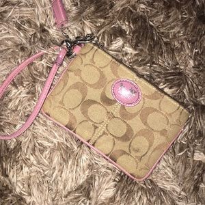Coach wristlet